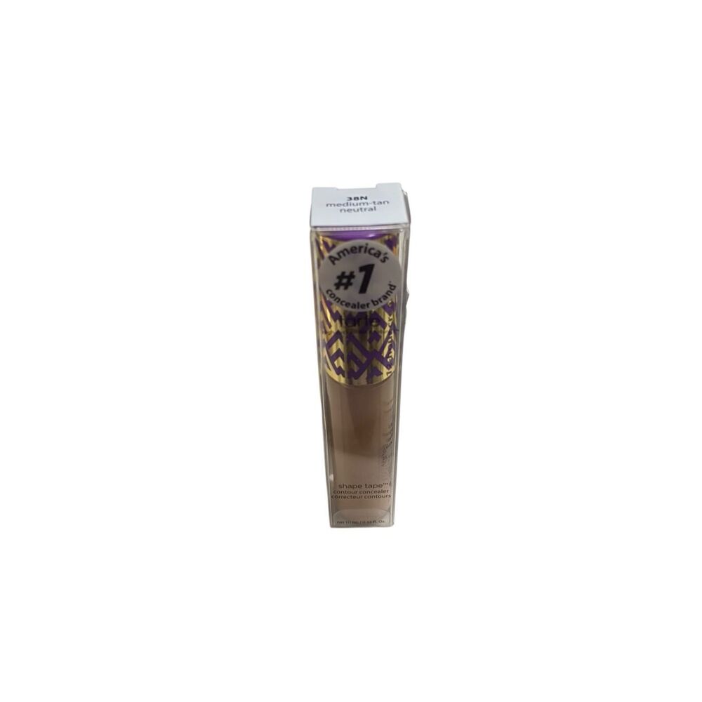 Tarte Shape Tape Concealer 38N Medium-Tan neutra neutral‎ Full-Cover